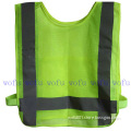 Fluorescent Reflective Safety Warning Vest